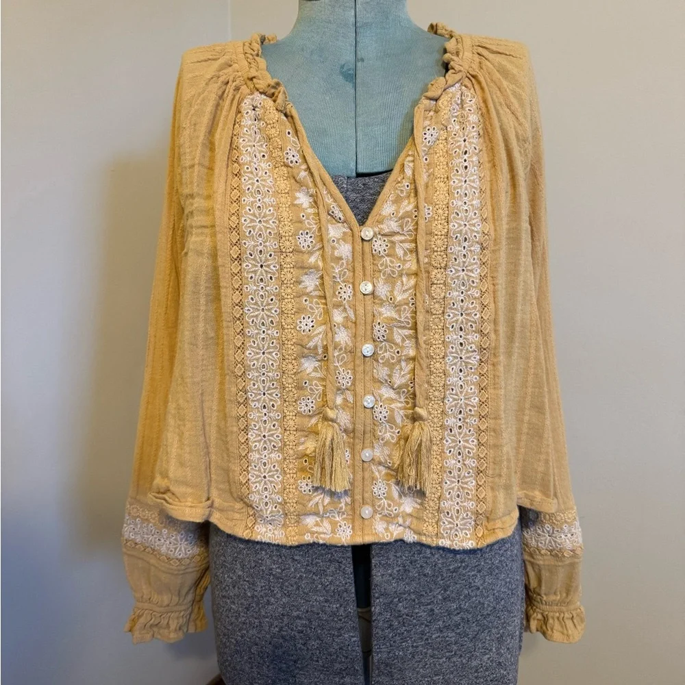 American Eagle Boho blouse - Picture 1 of 5